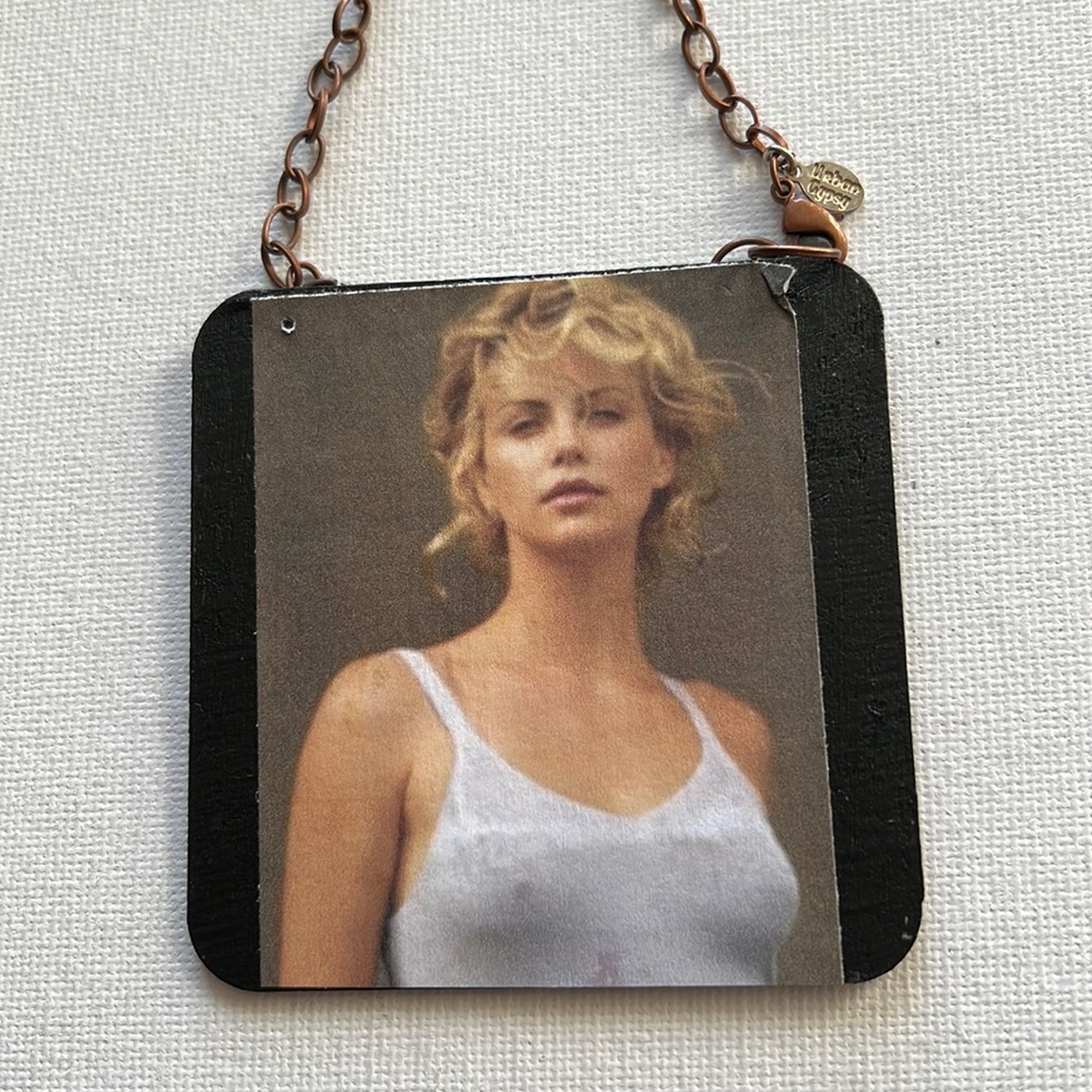 Charlize Theron Ornament